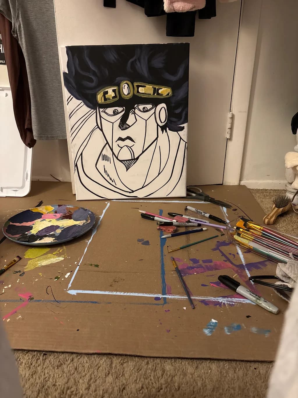 Abstract Warrior Portrait