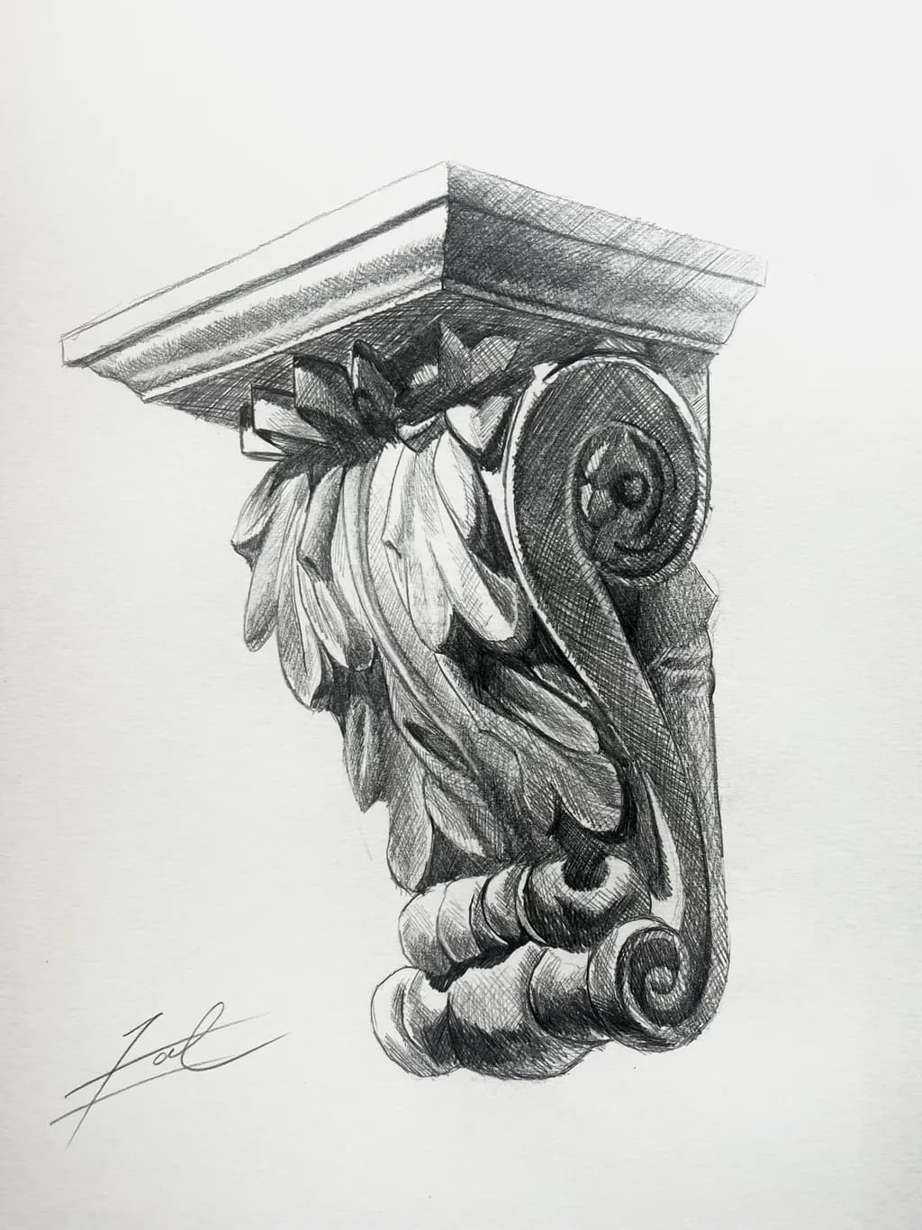 Classic Corbel Sketch
