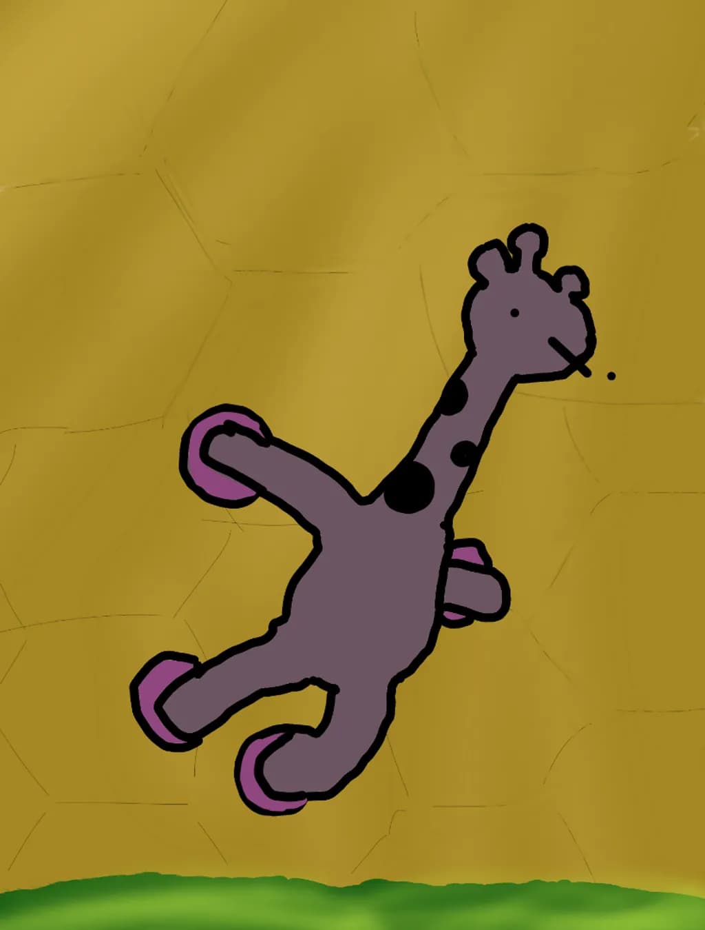 Playful Giraffe