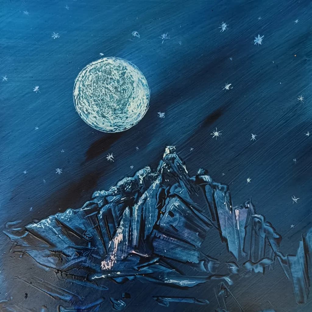 Moonlit Peaks
