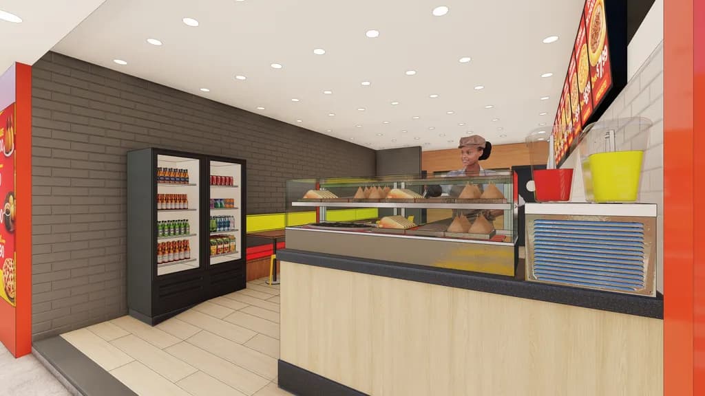 Modern Quick Serve Cafe