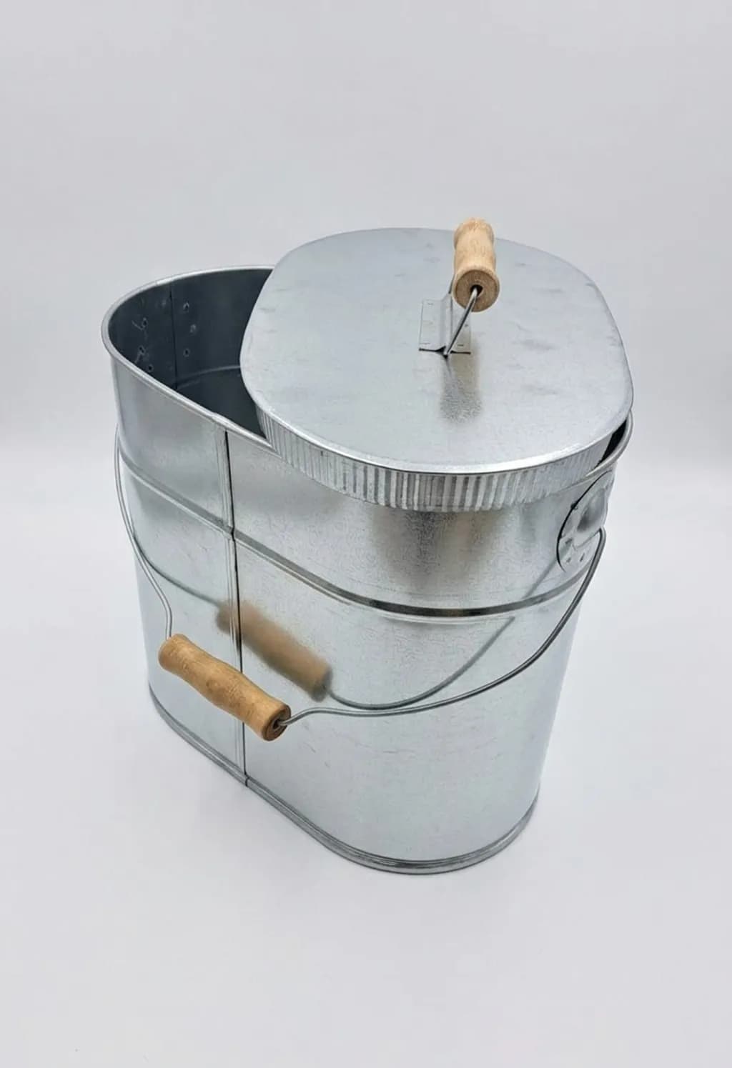 Metal Storage Bucket