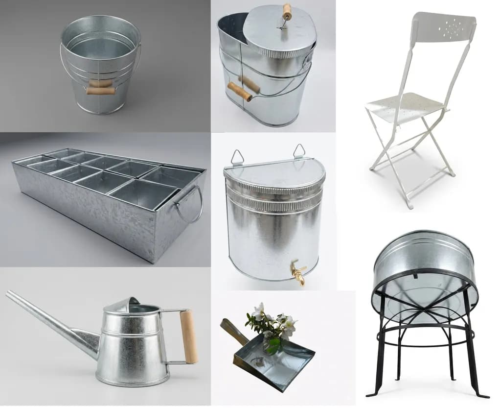 Galvanized Essentials Set