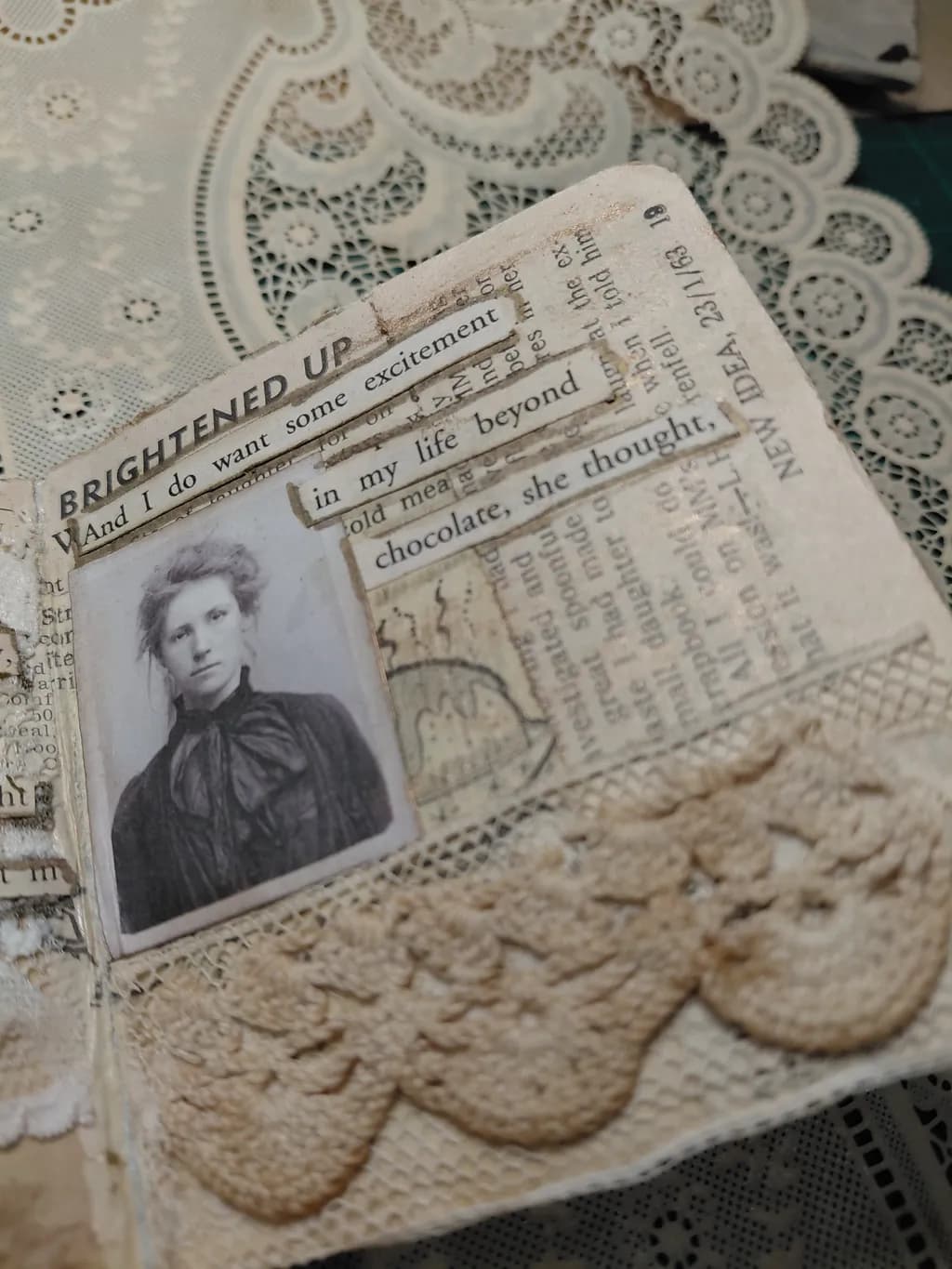 Vintage Lace Collage