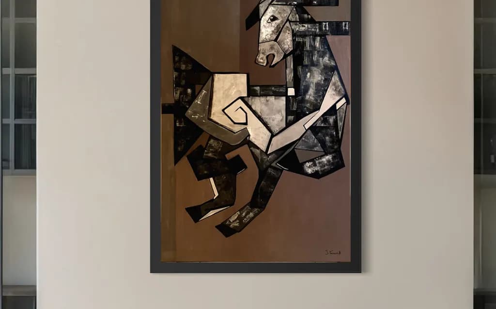 Cubist Horses