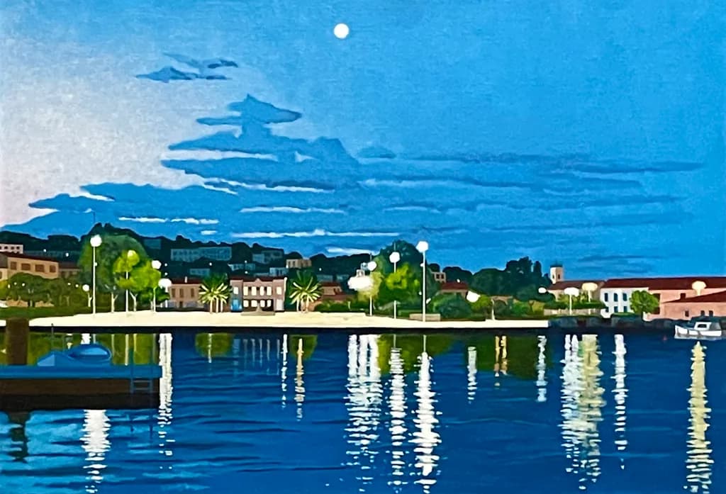 Harbor Evening Reflections