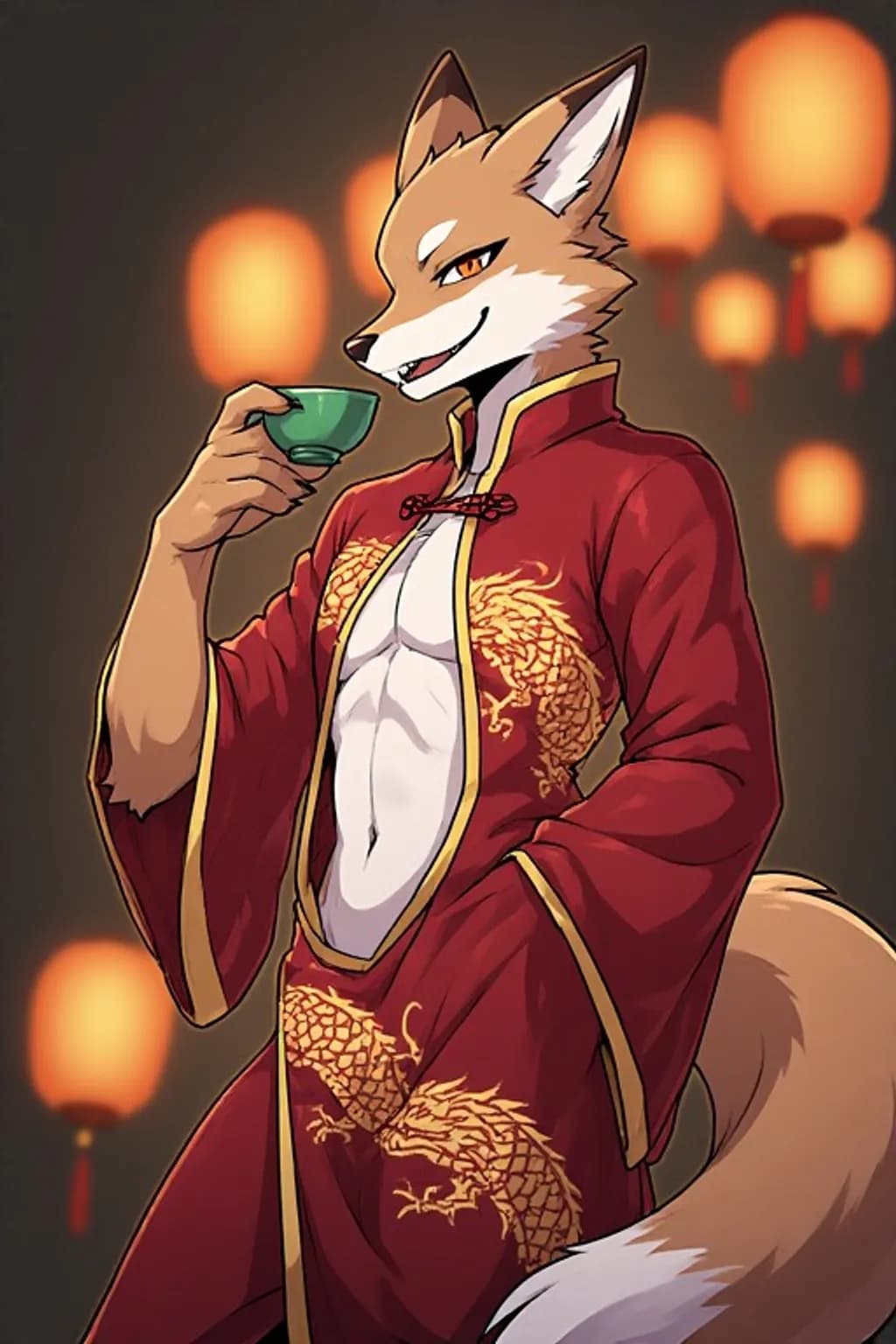 Dragon Robe Fox