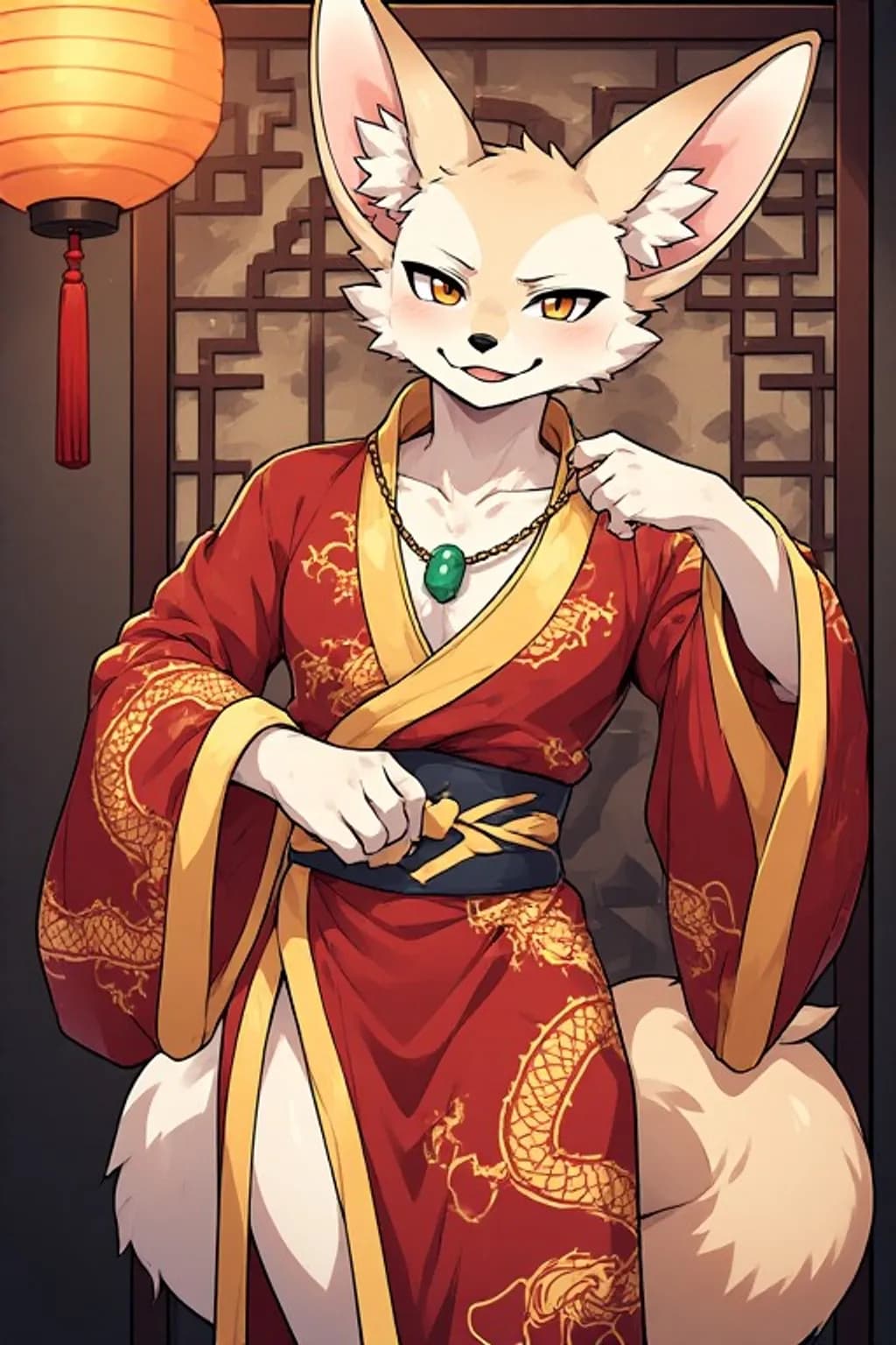 Dragon Robe Fox