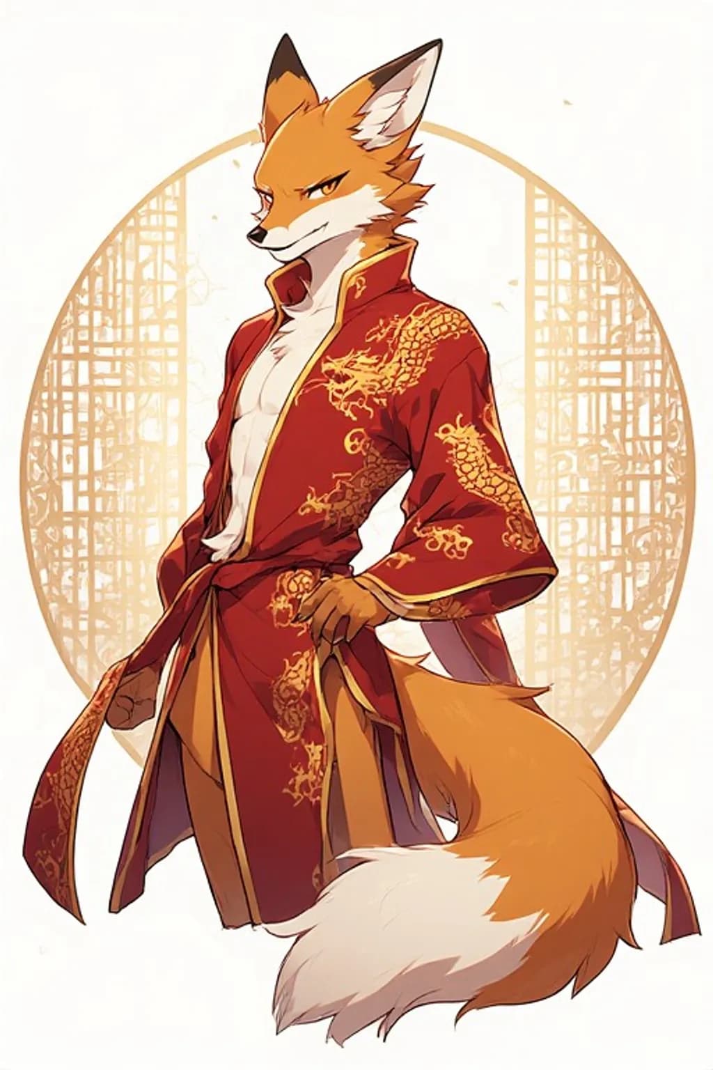Dragonrobe Fox