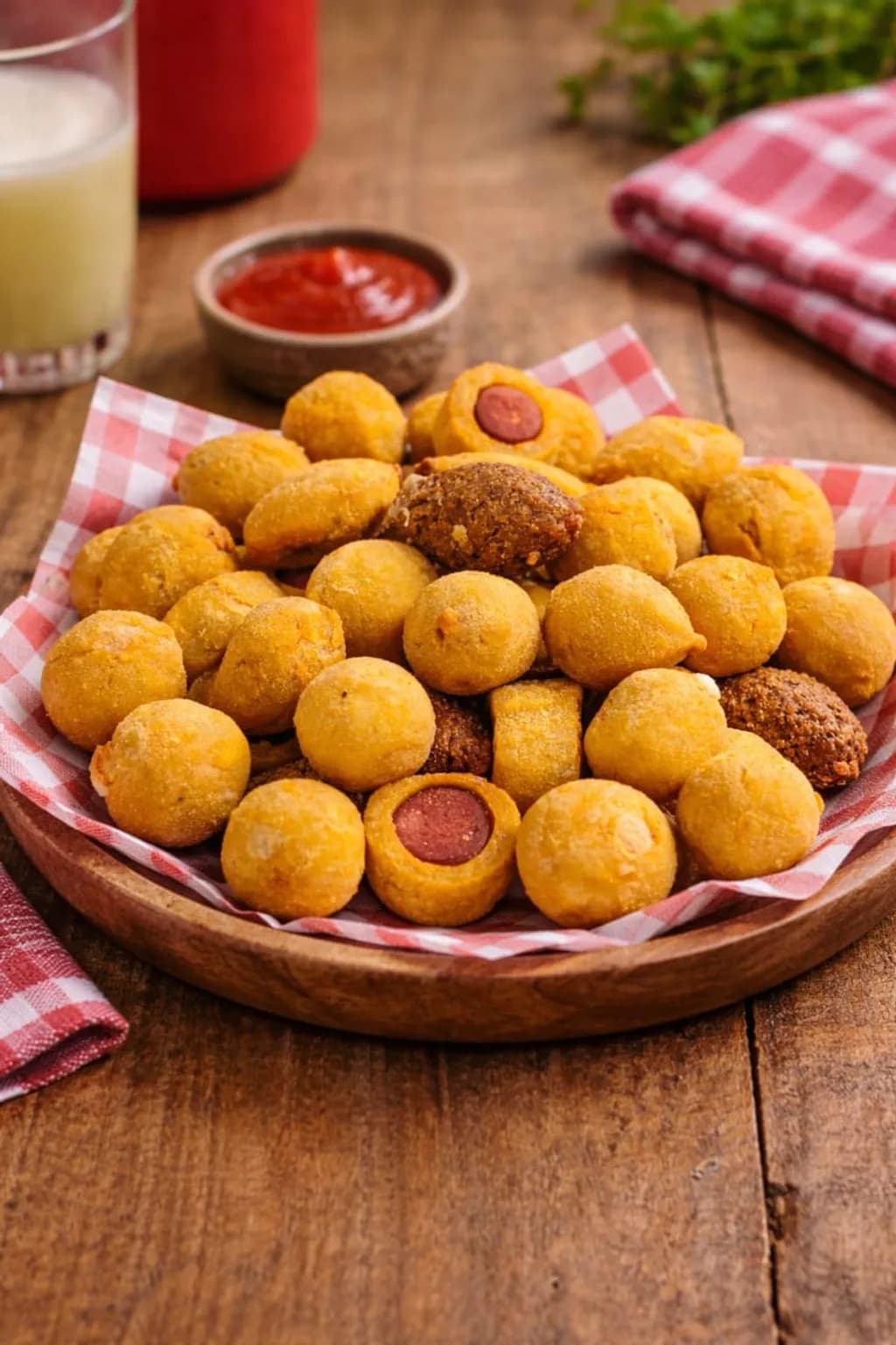 Fried Corn Dogs