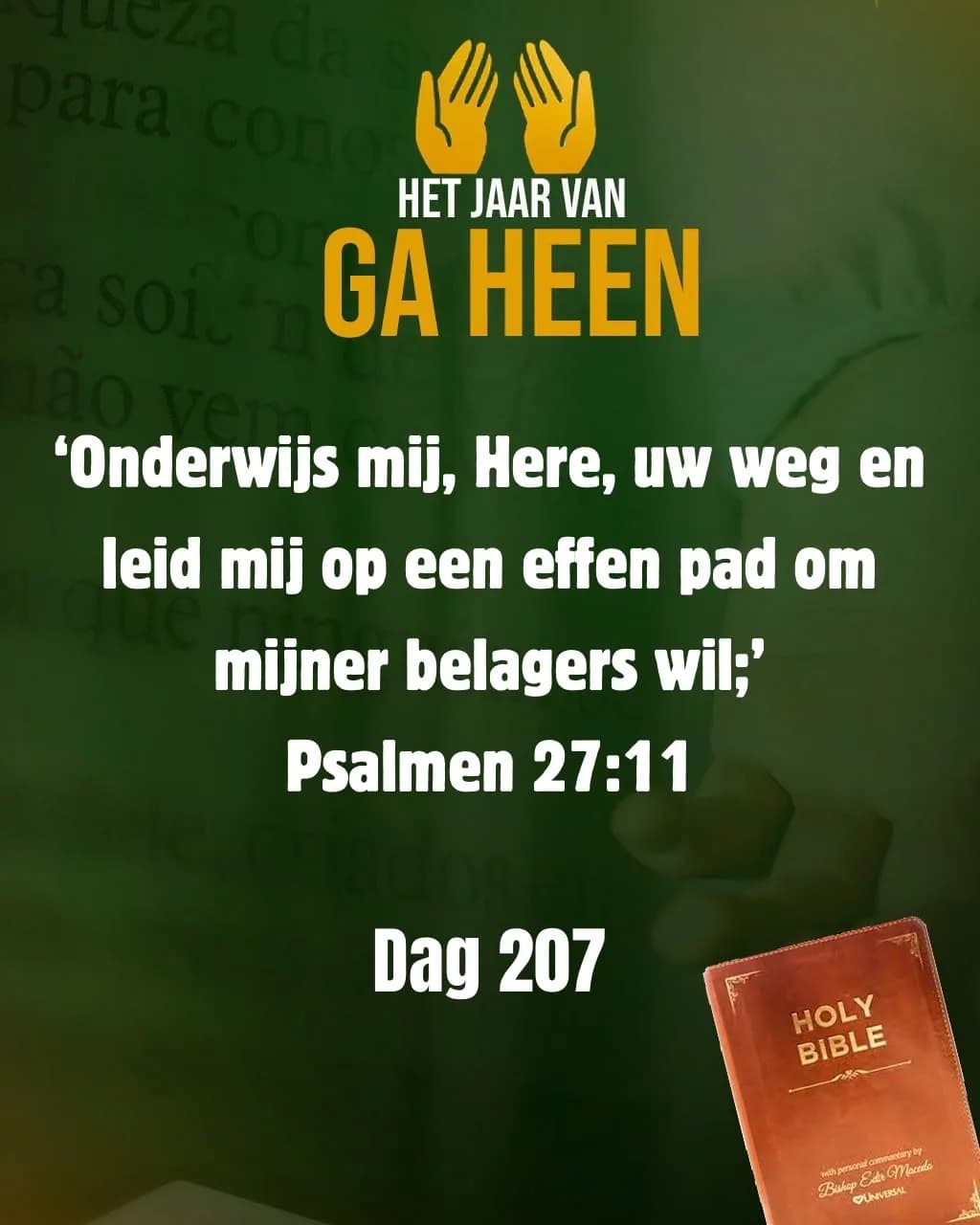 Holy Bible Psalm Guidance