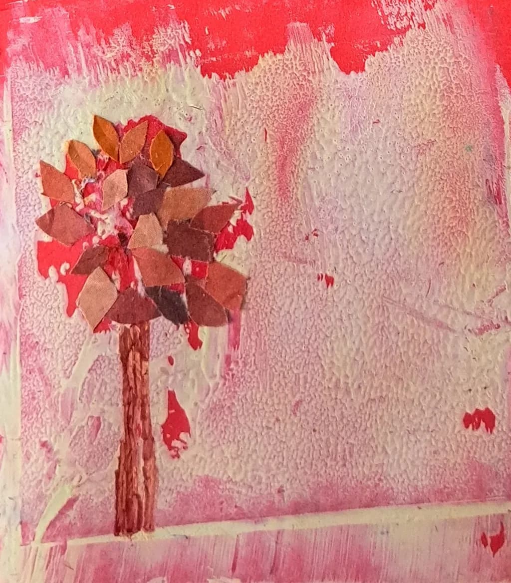 Autumn Mosaic Tree