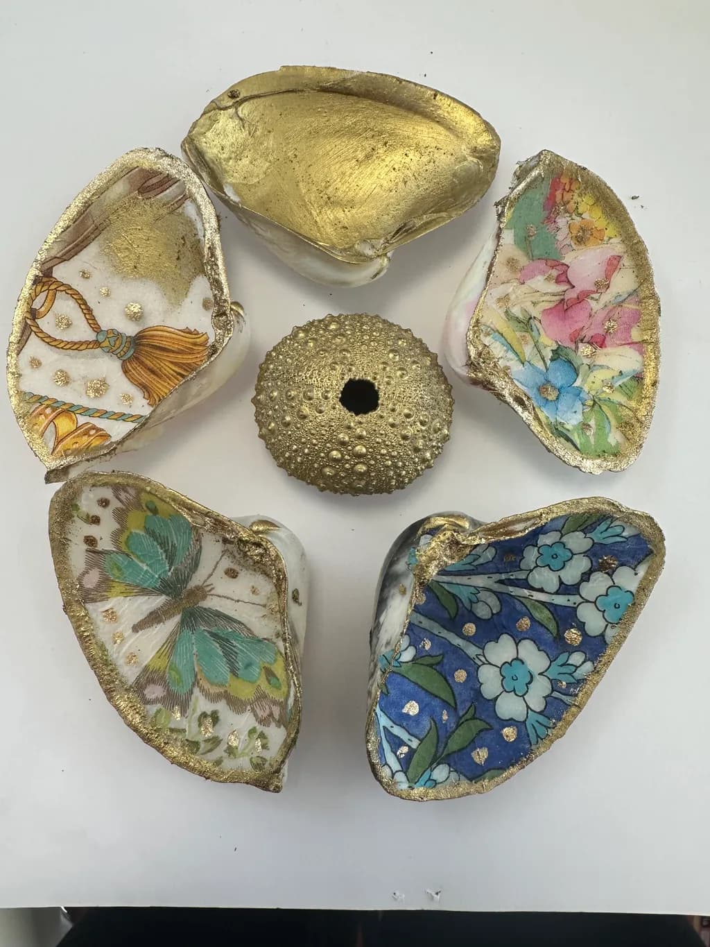 Golden Garden Shells