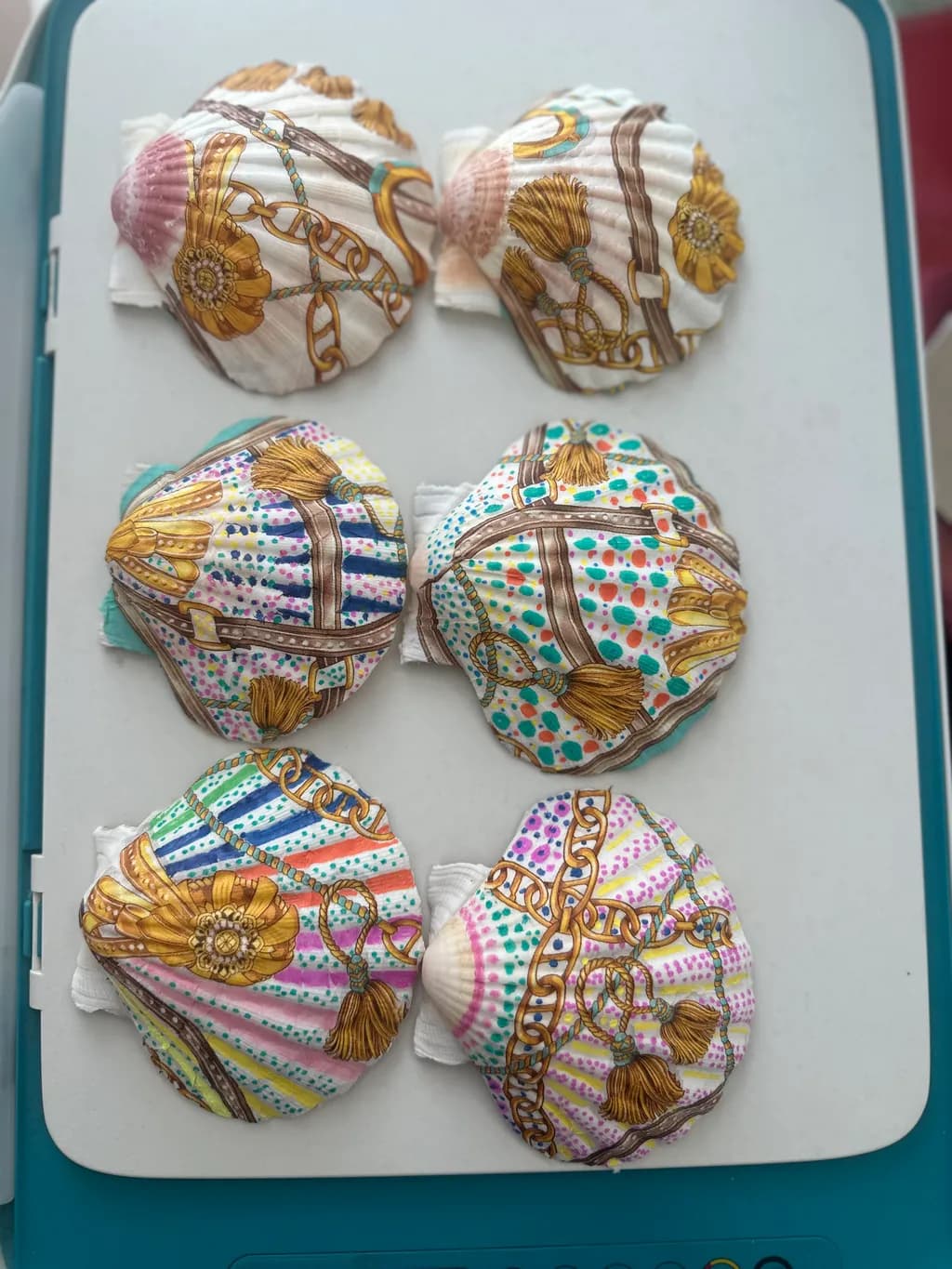 Chained Tassel Shells