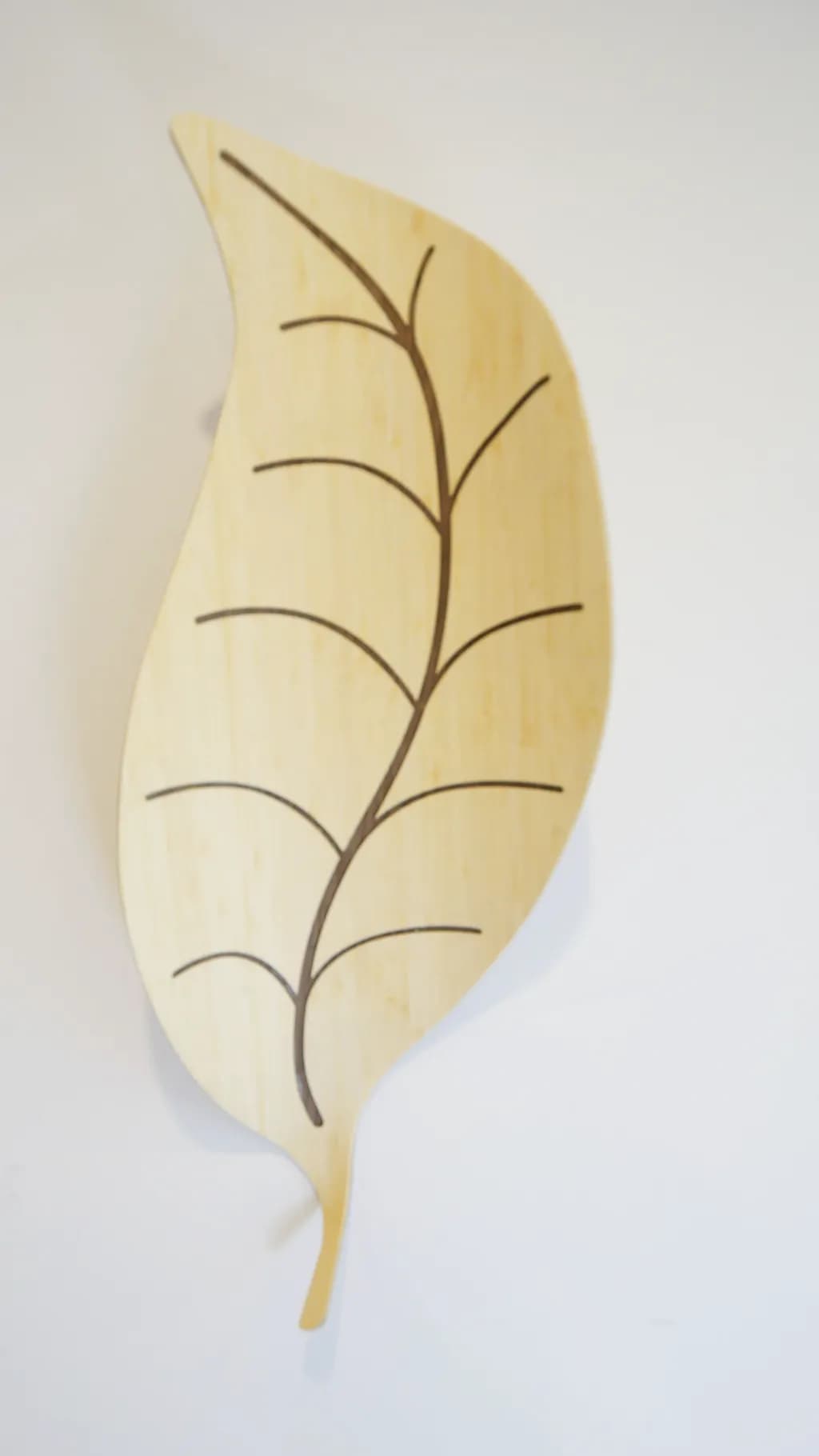 Carved Leaf Silhouette
