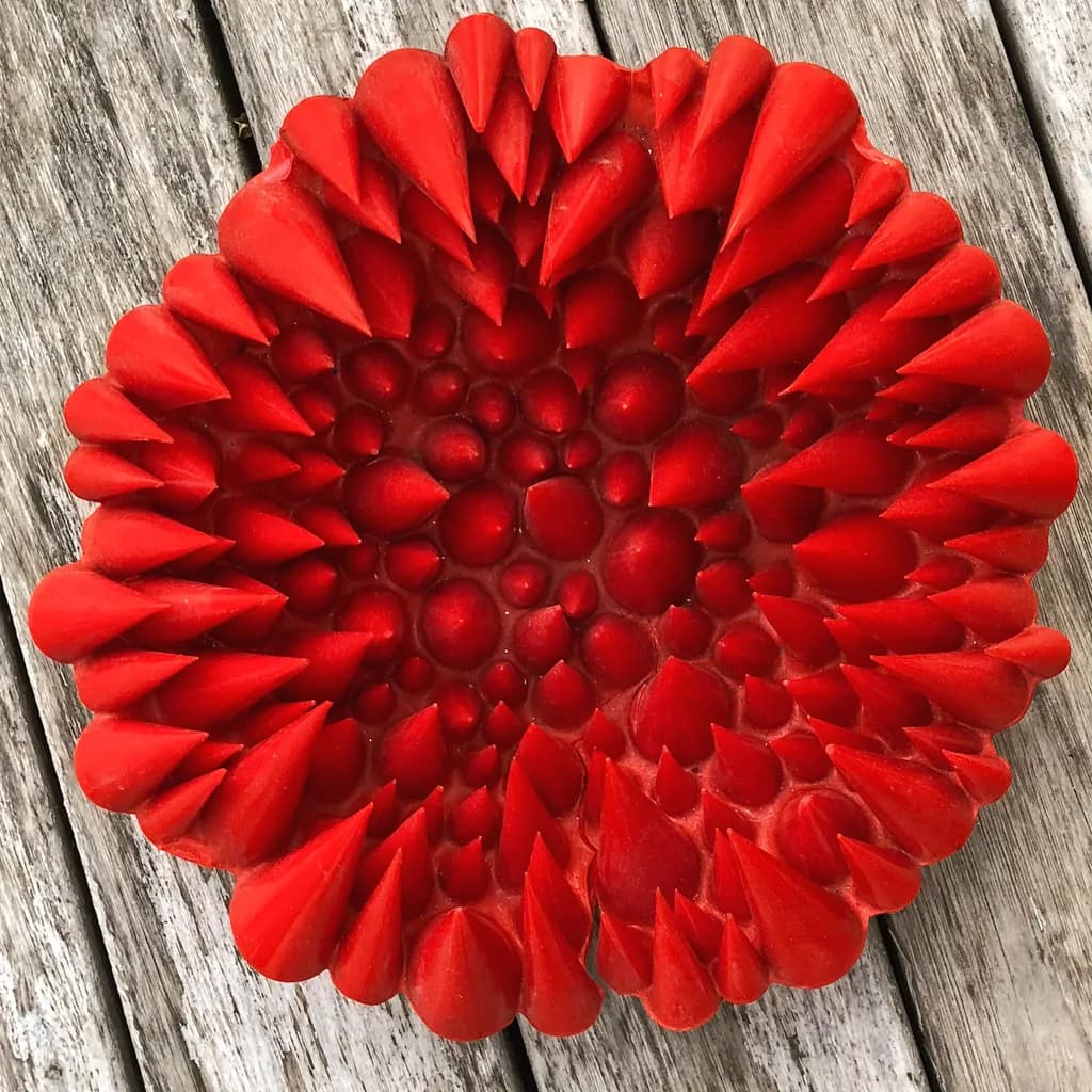 Crimson Spikes Bowl