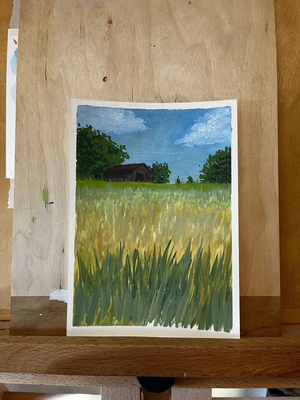 Golden Field Barn