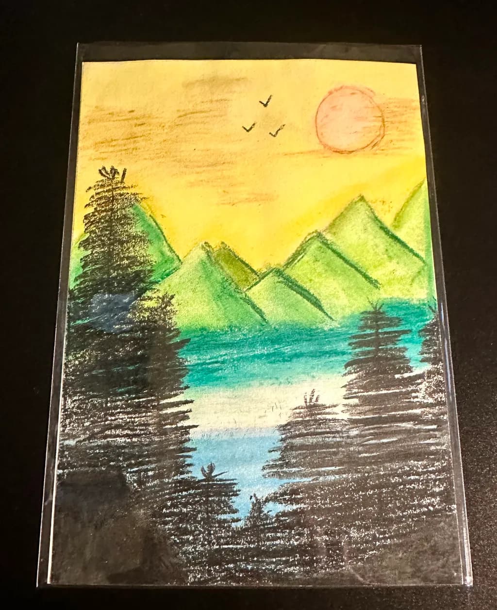 Sunset Over Pine Ridge