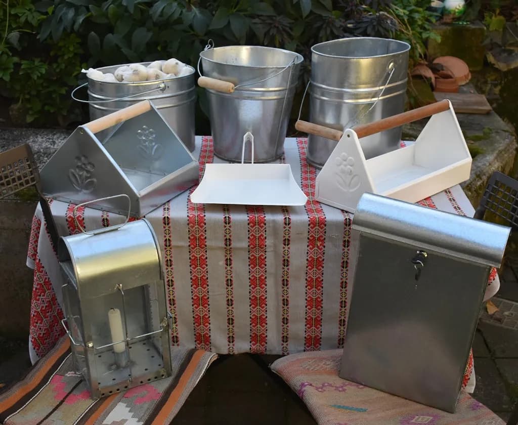 Rustic Galvanized Set