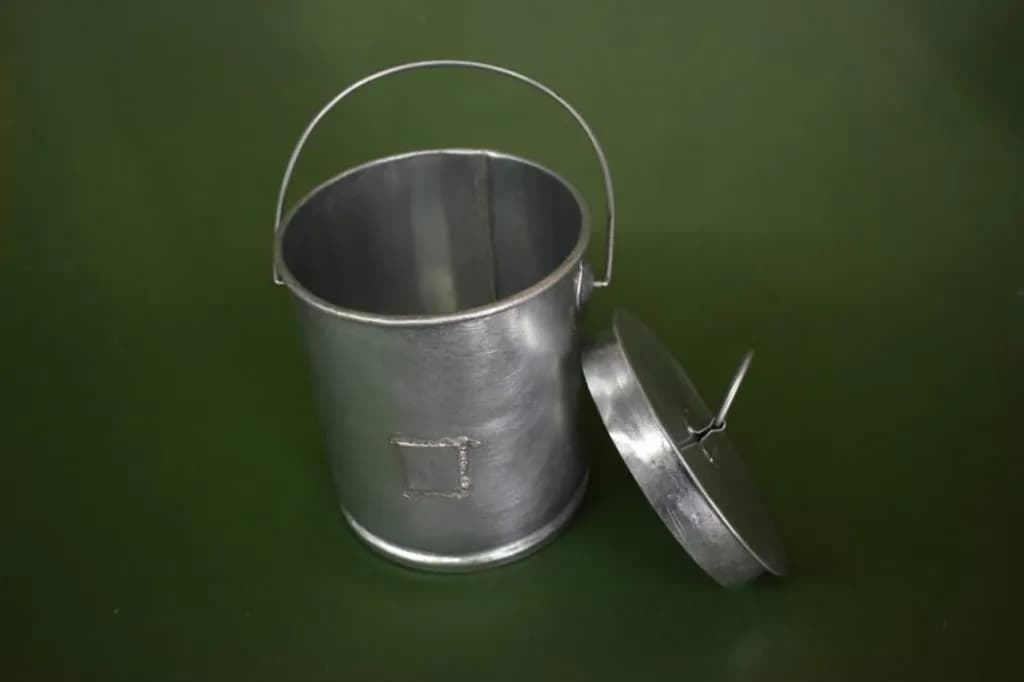 Empty Metal Bucket