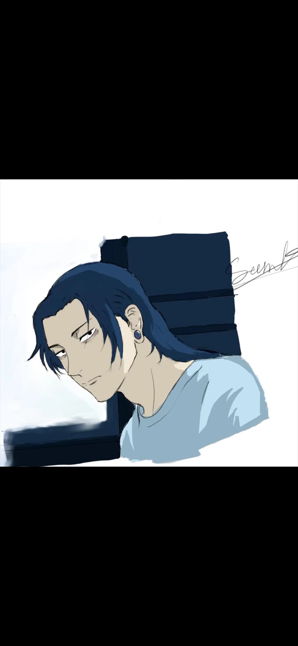 Bluehair Sideview