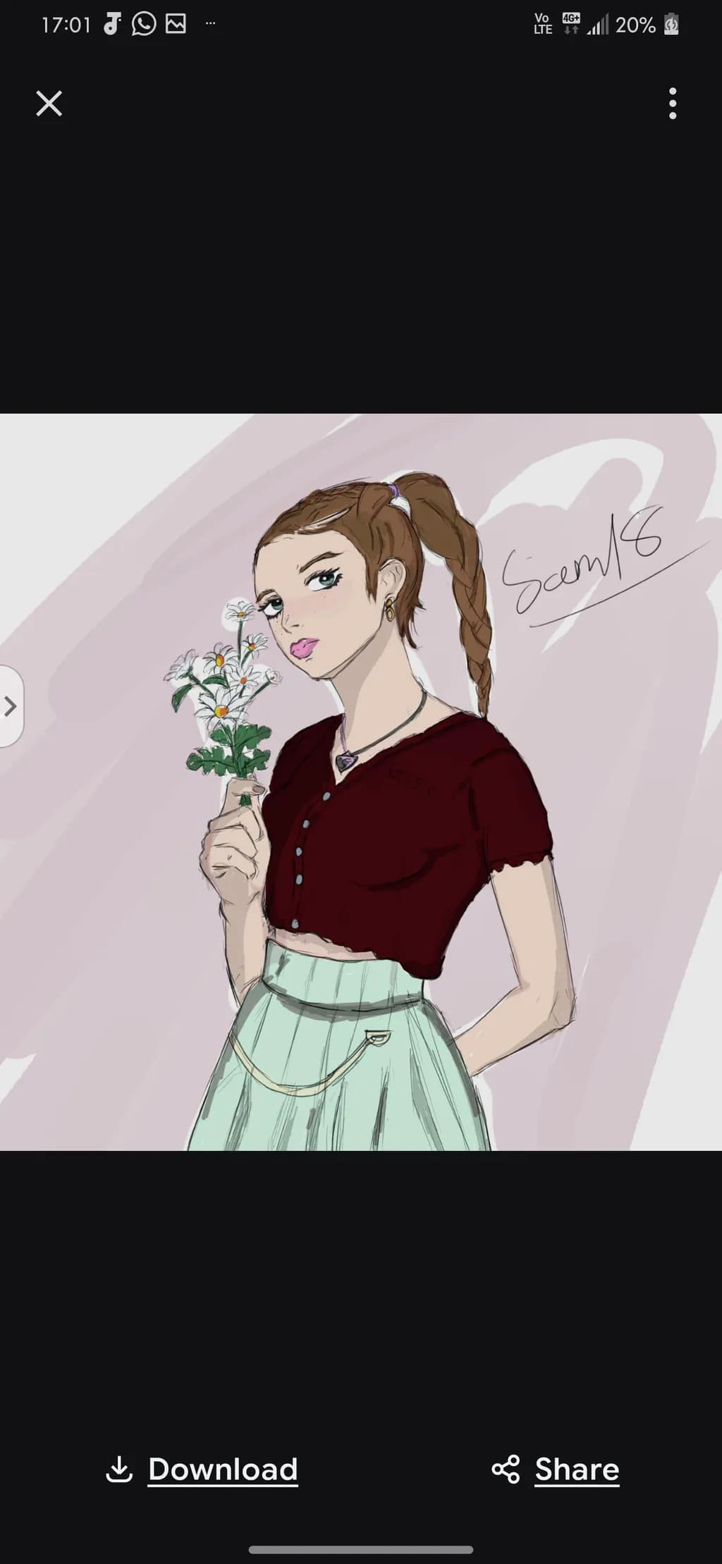 Pensive Bloom