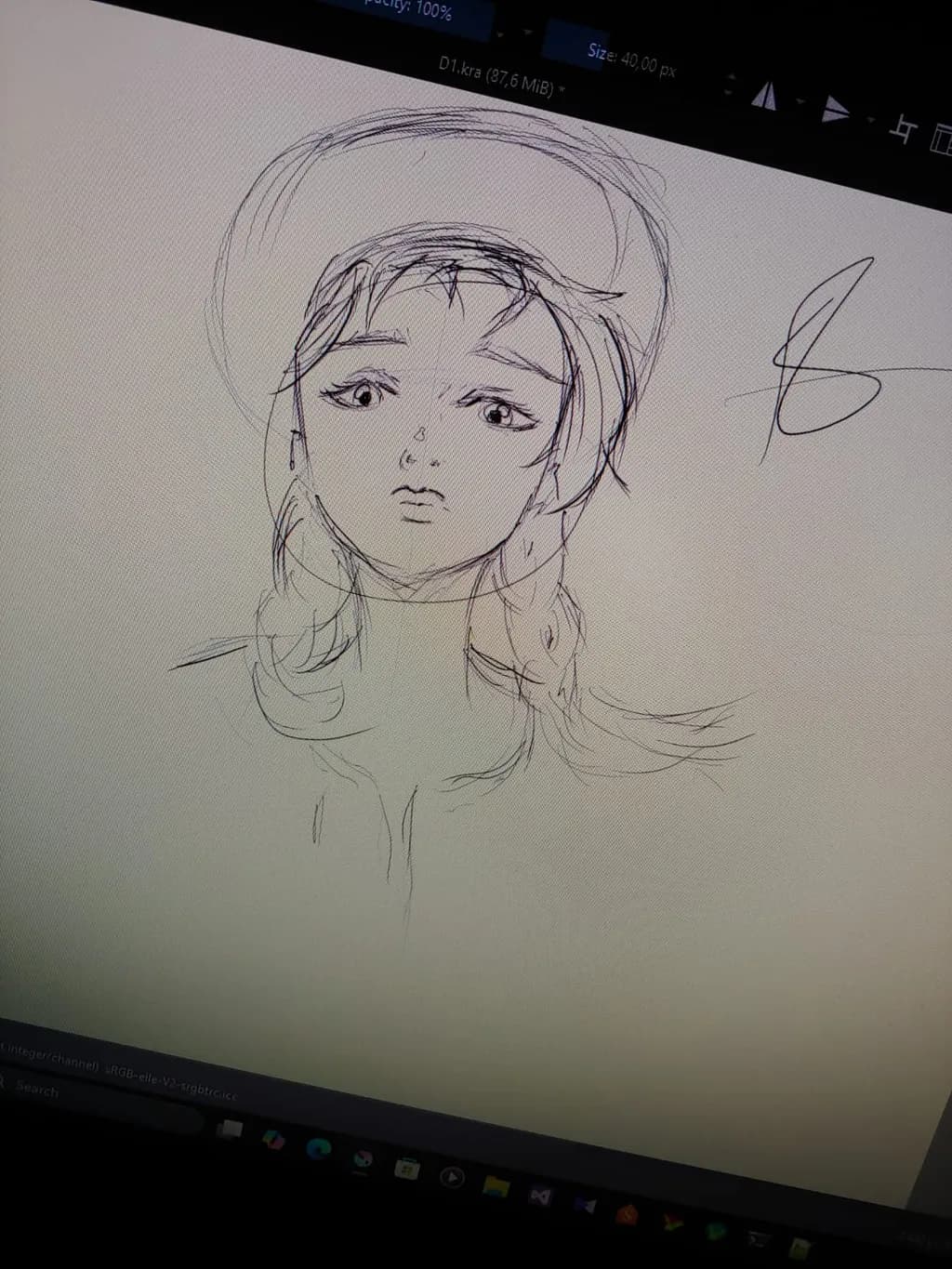 Pensive Girl