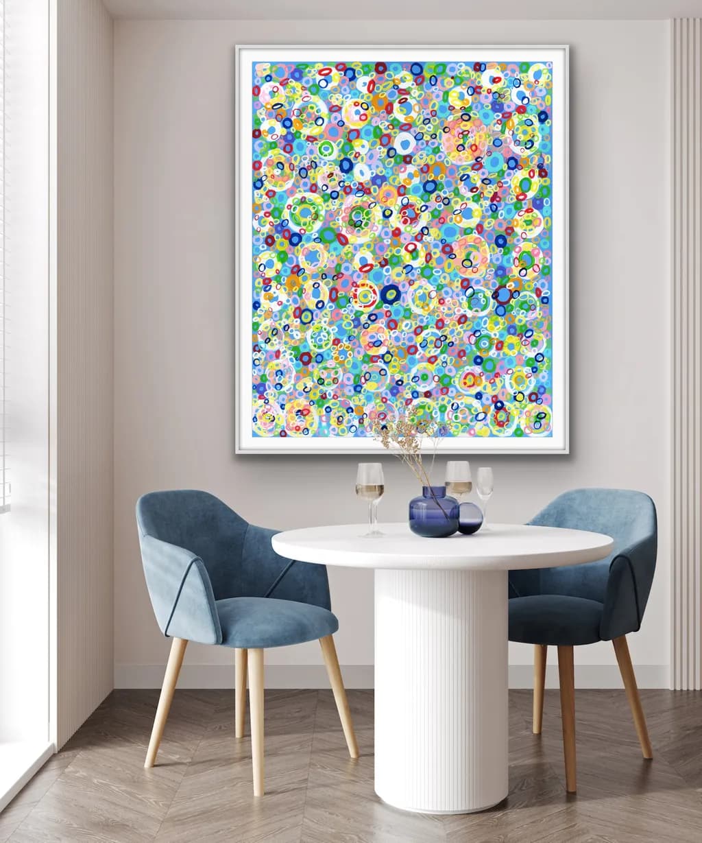 Colorful Circle Mosaic