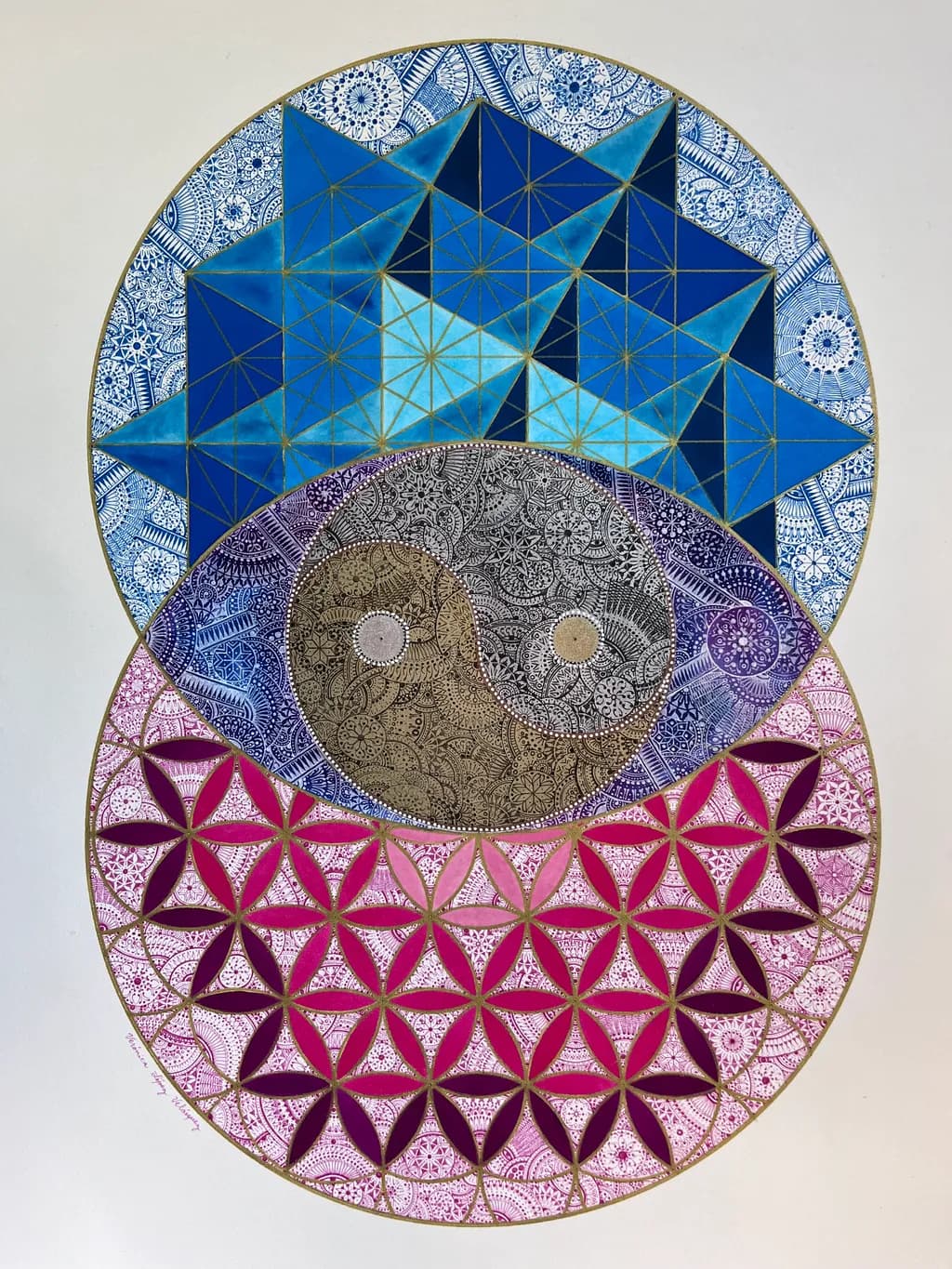 Yin Yang Mandala