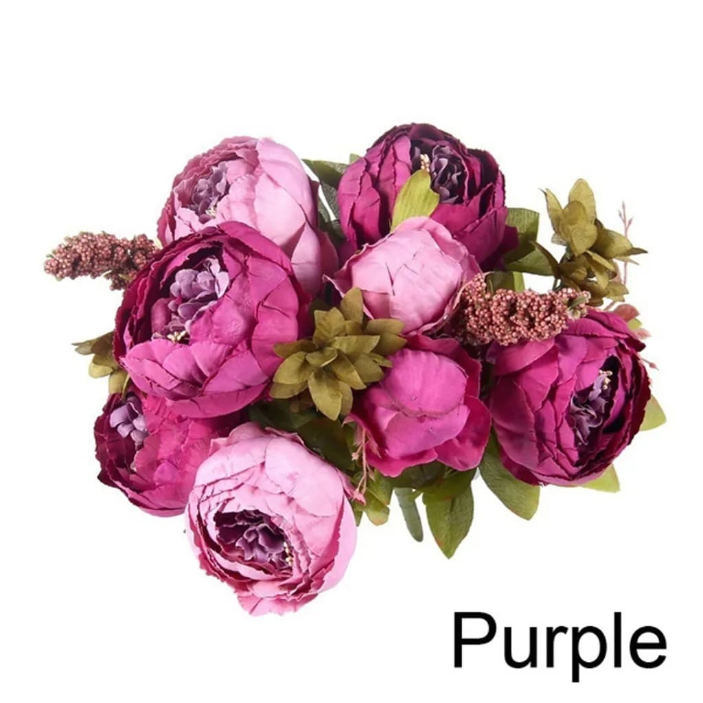 Large Purple Peonies