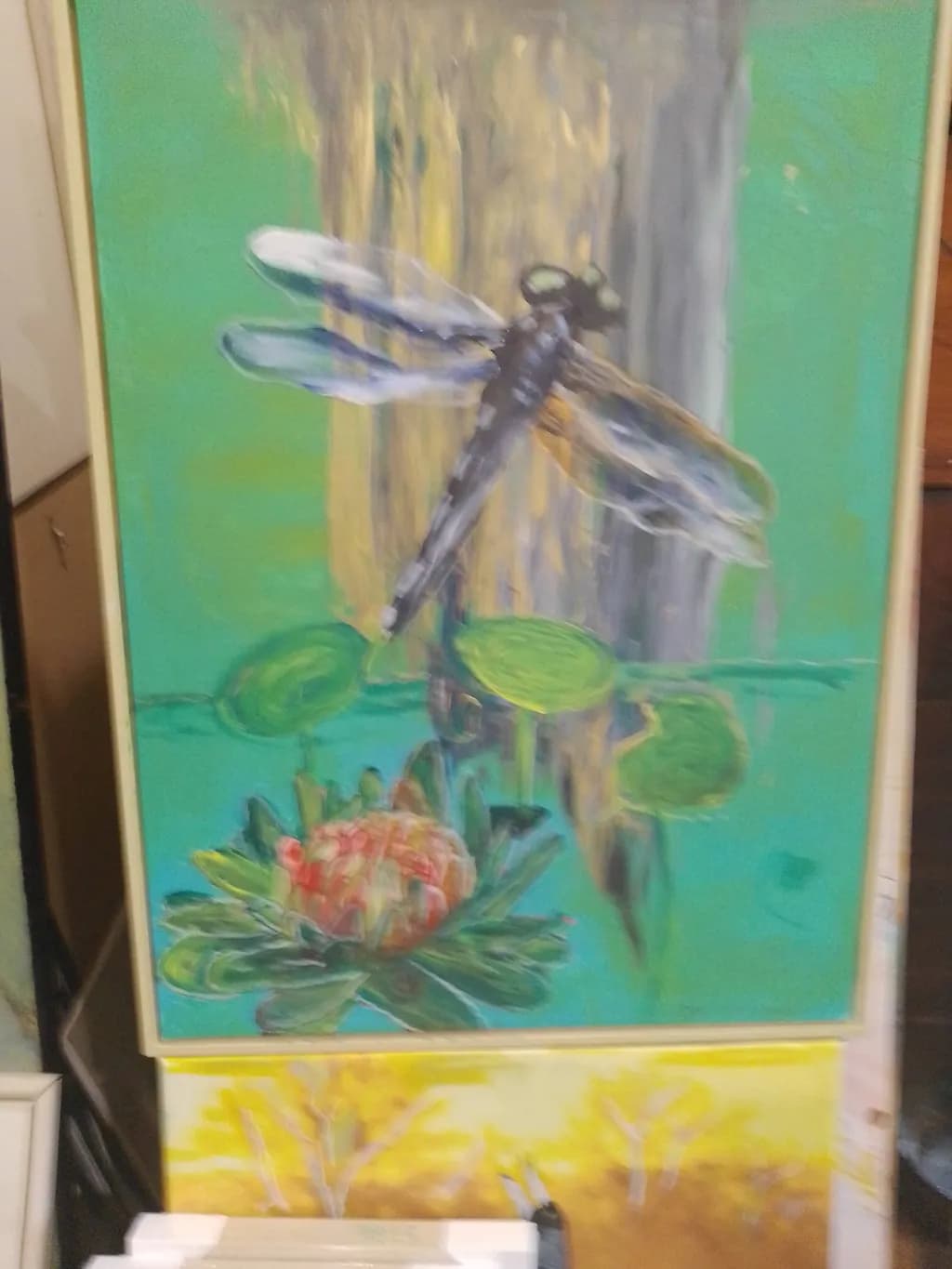 Dragonfly and Water Lily Dream