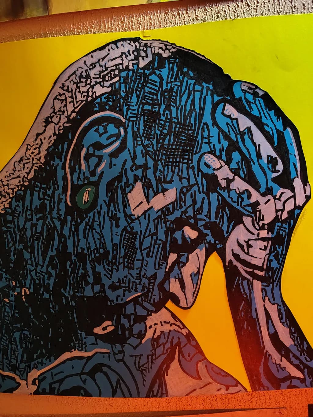 Abstract Gorilla Profile