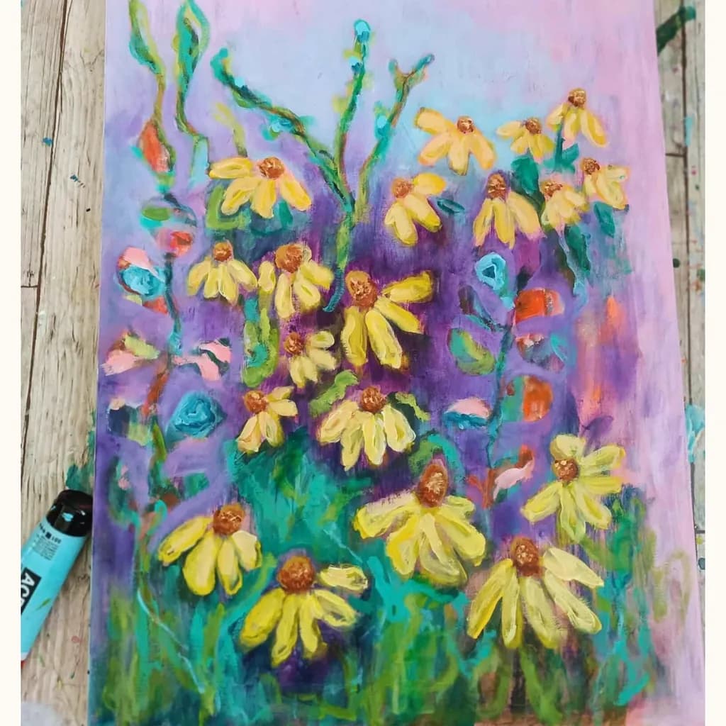 Golden Blooms