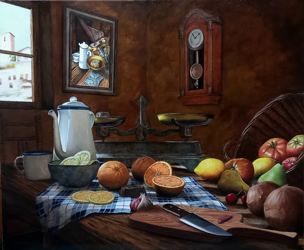 Rustic Kitchen Table