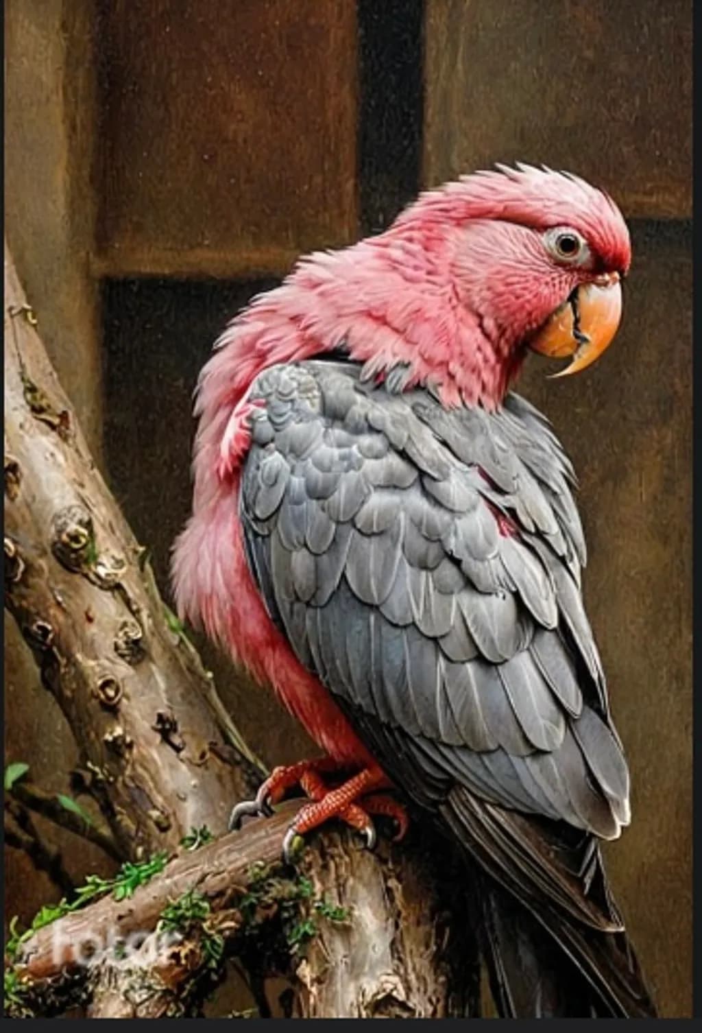 Rosy Cockatoo Perch