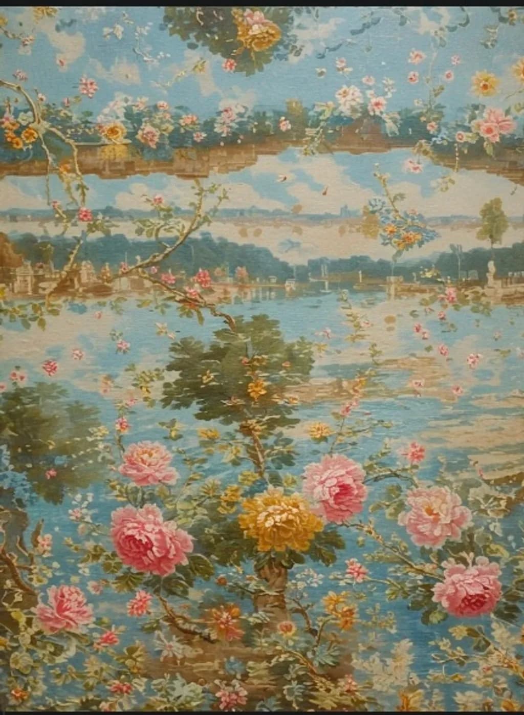 Ornate Floral Vista