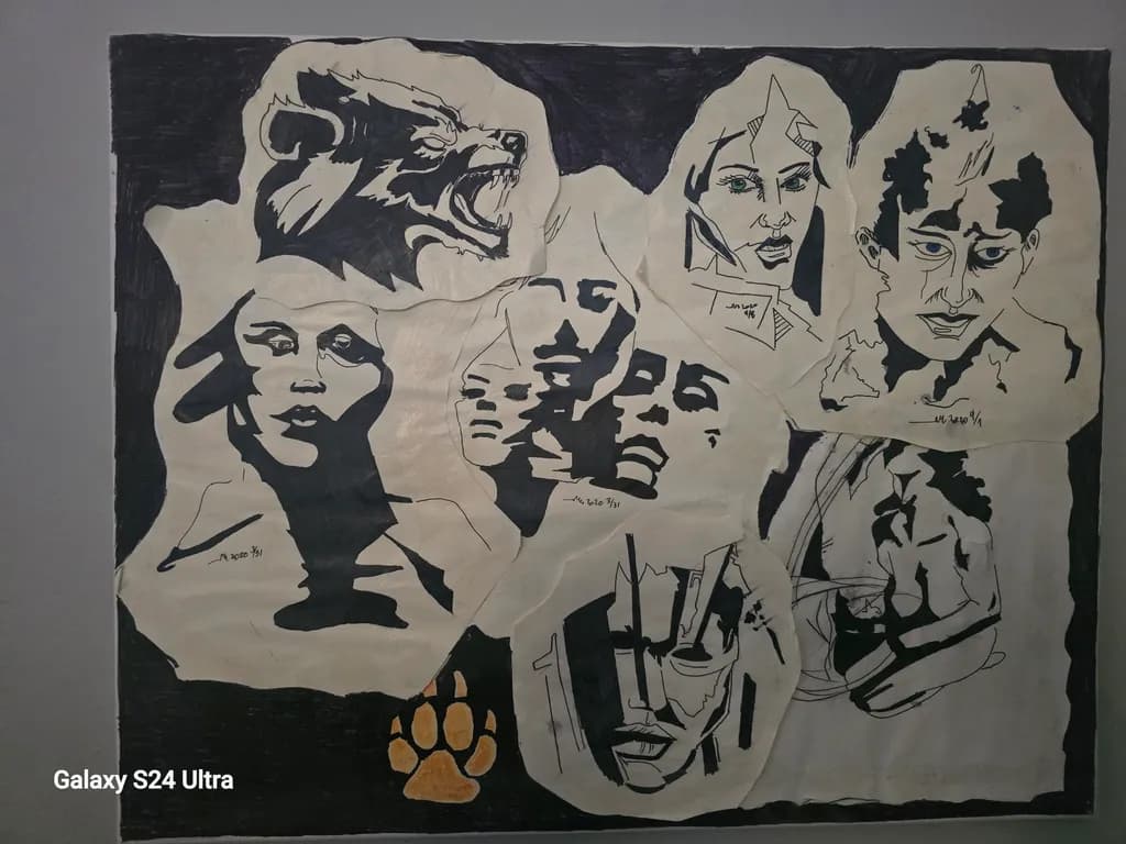 Fragmented Faces