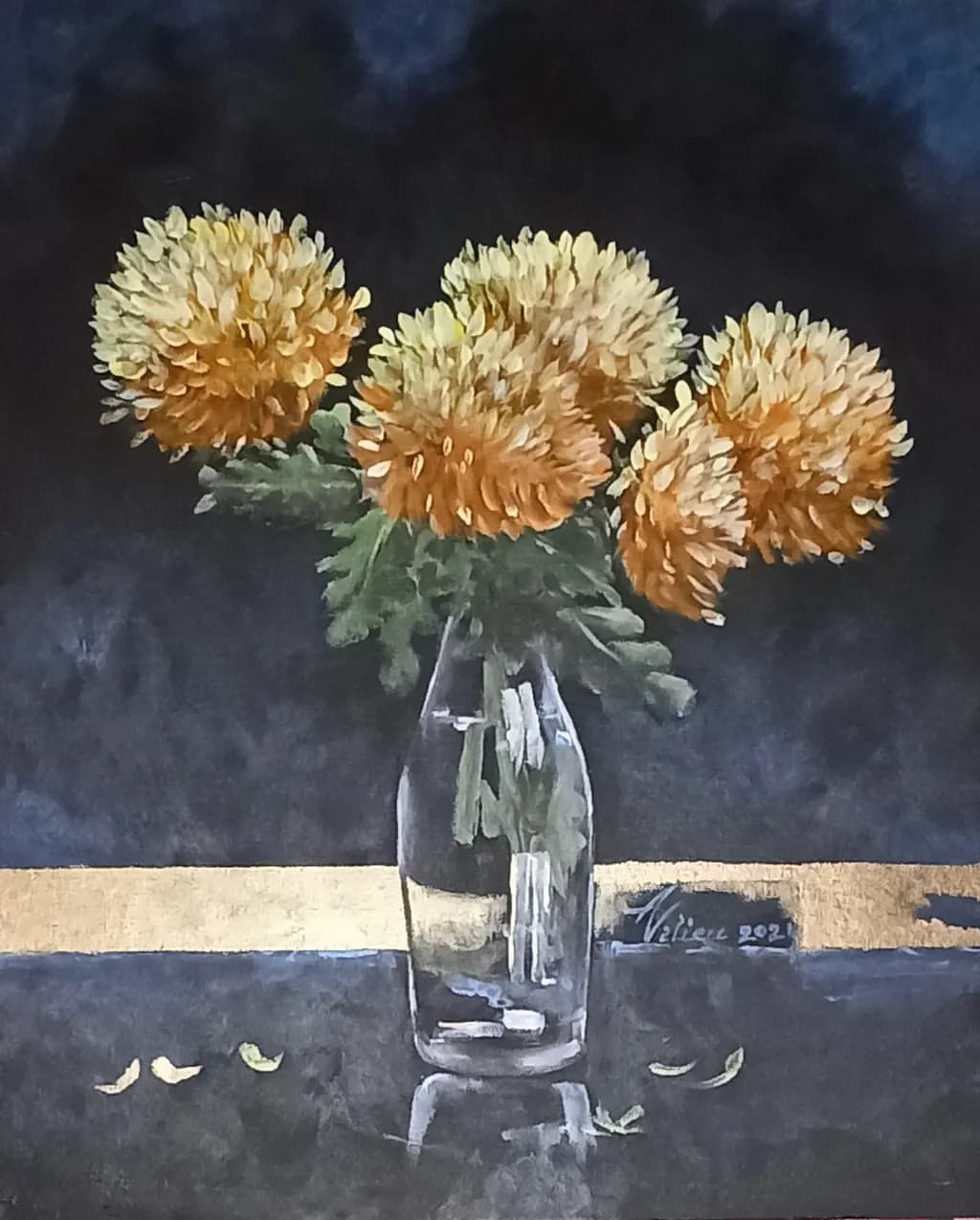 Golden Blossoms