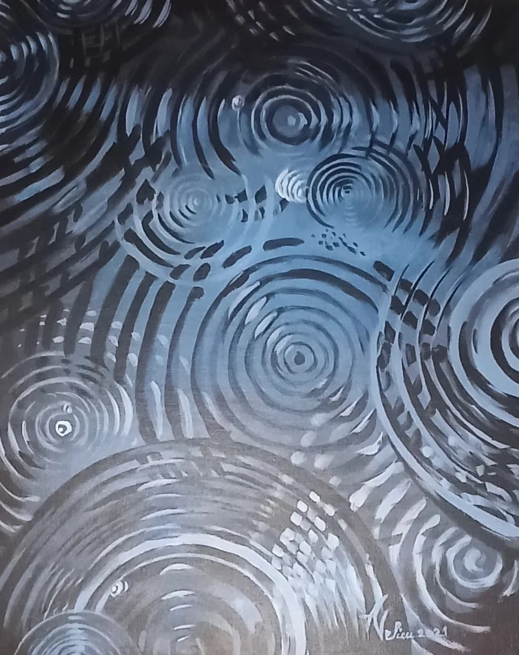 Ripples in Grey