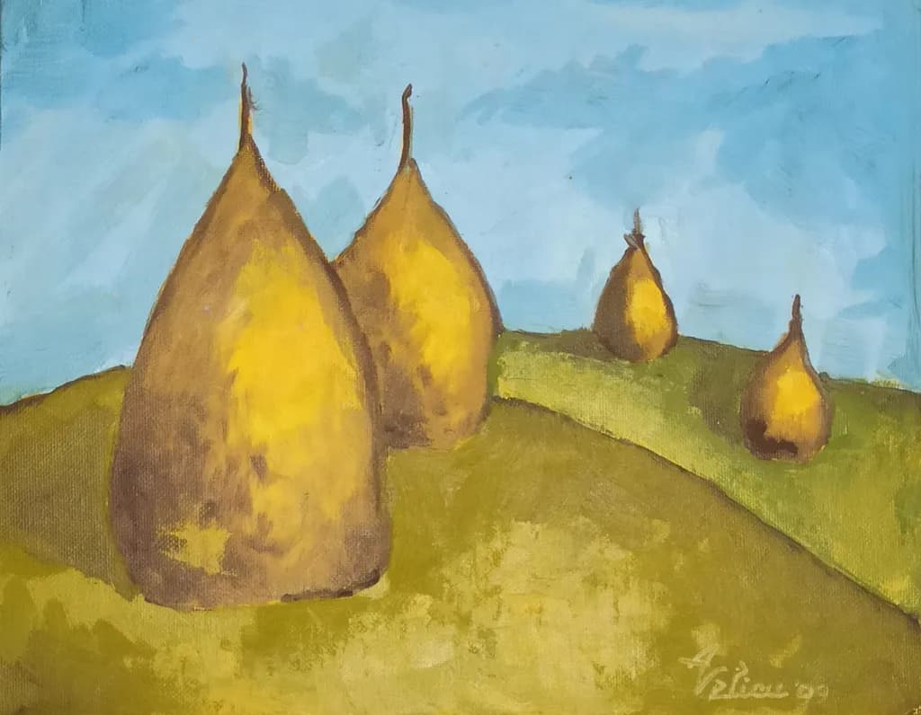 Golden Haystacks