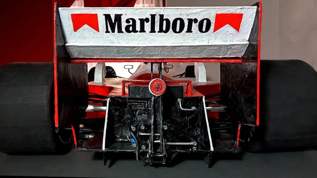 Marlboro Racer Rearview