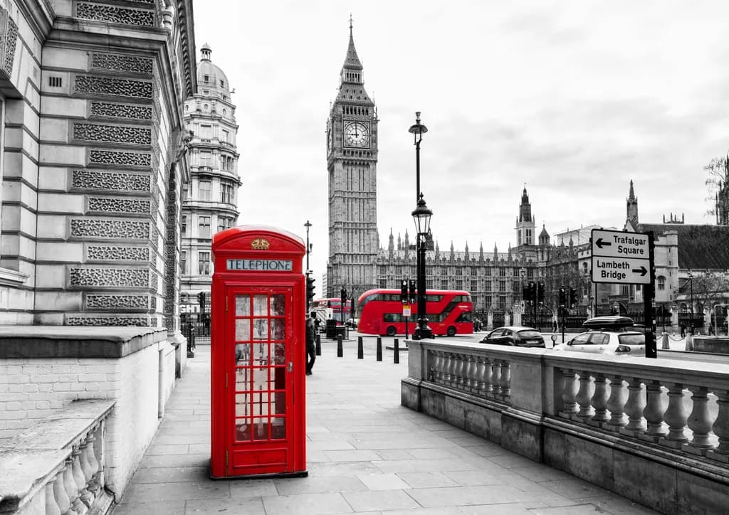 London Red Contrast