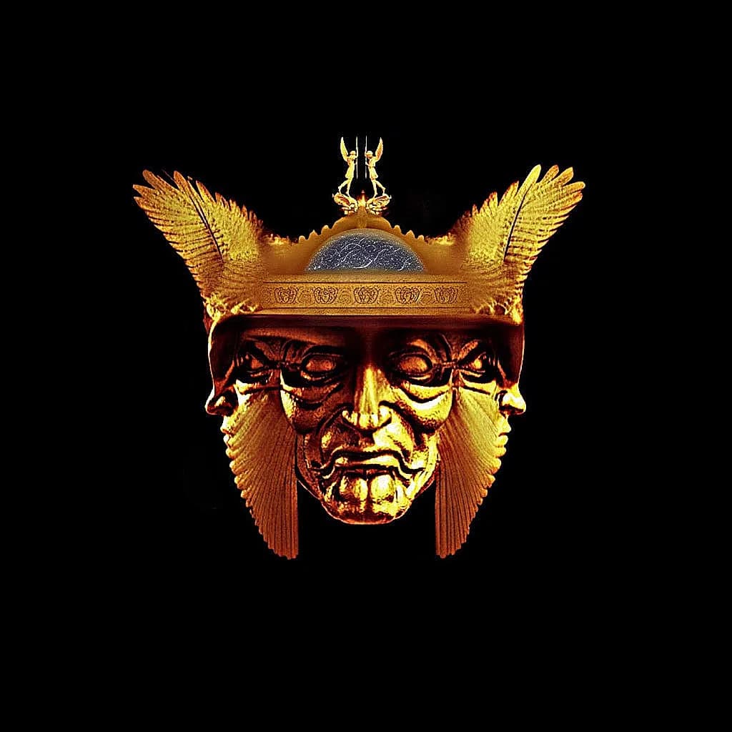 Golden Helm of Three Faces