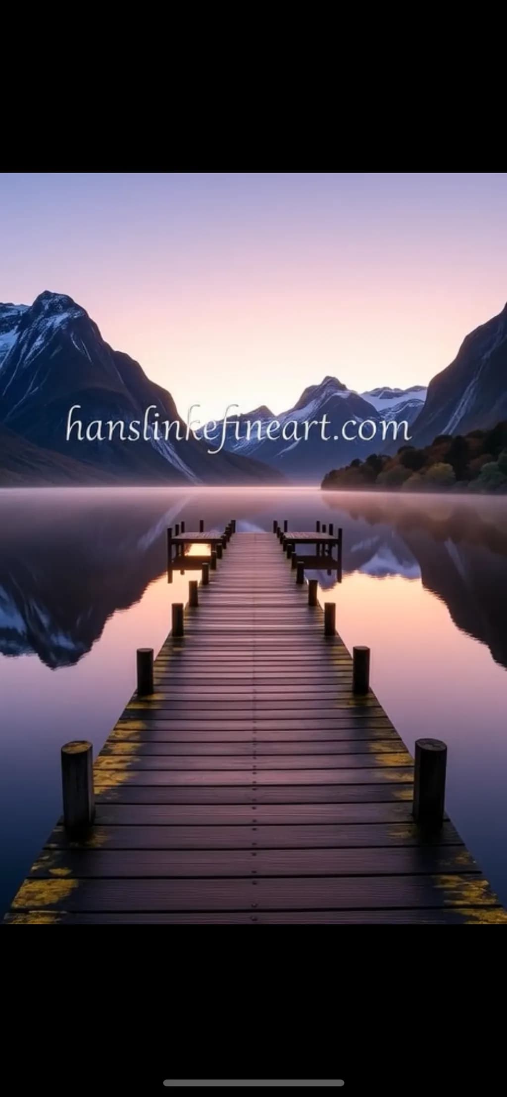 Mountain Reflection Dock