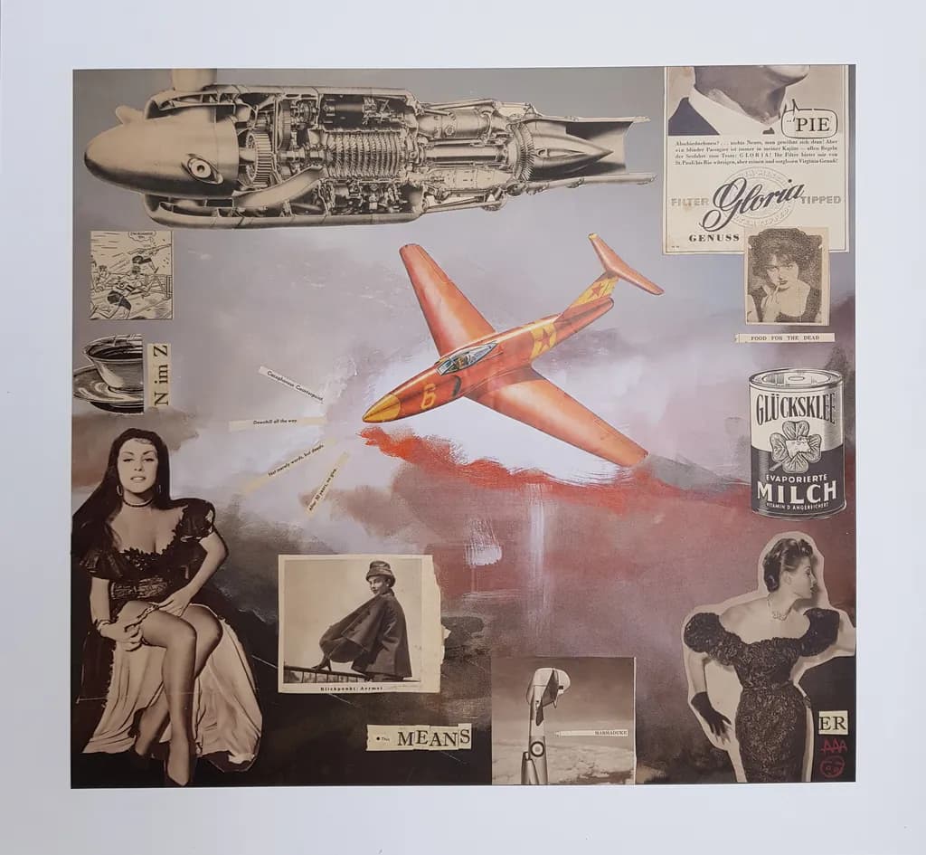 Jet Engine Collage