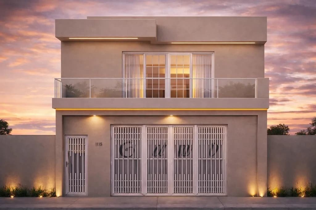 Sunset Facade