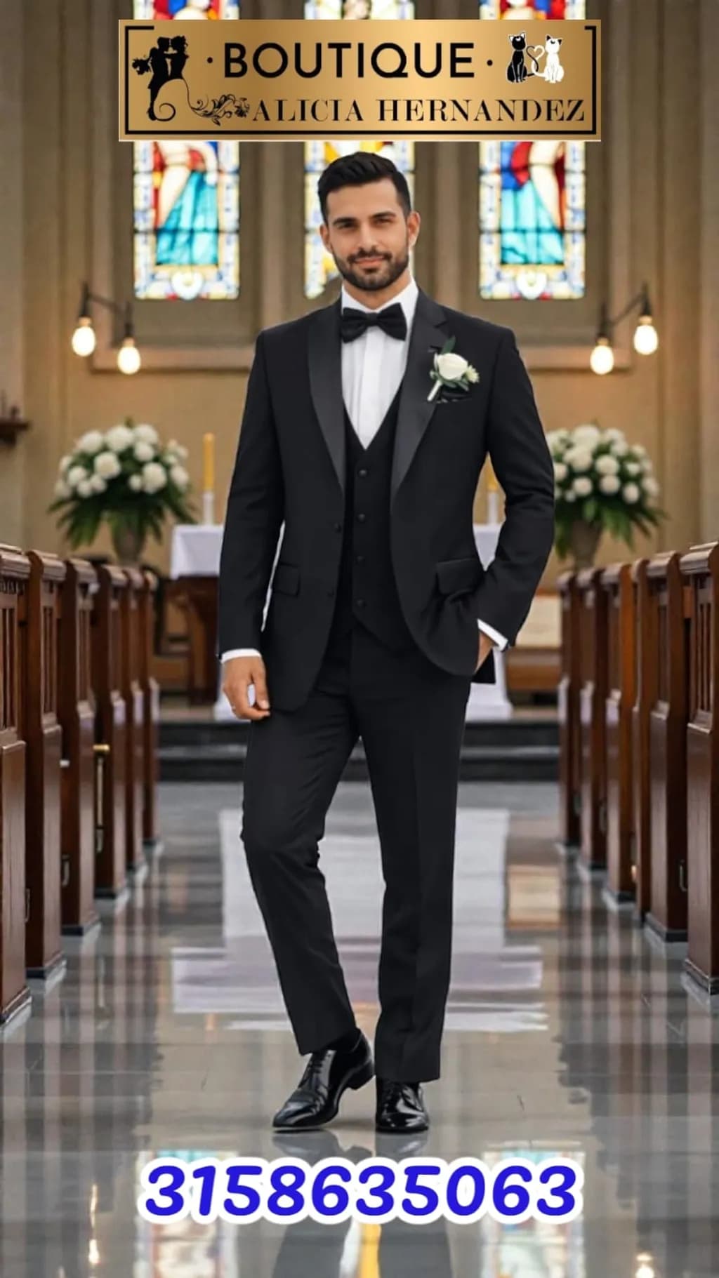 Classic Black Tuxedo
