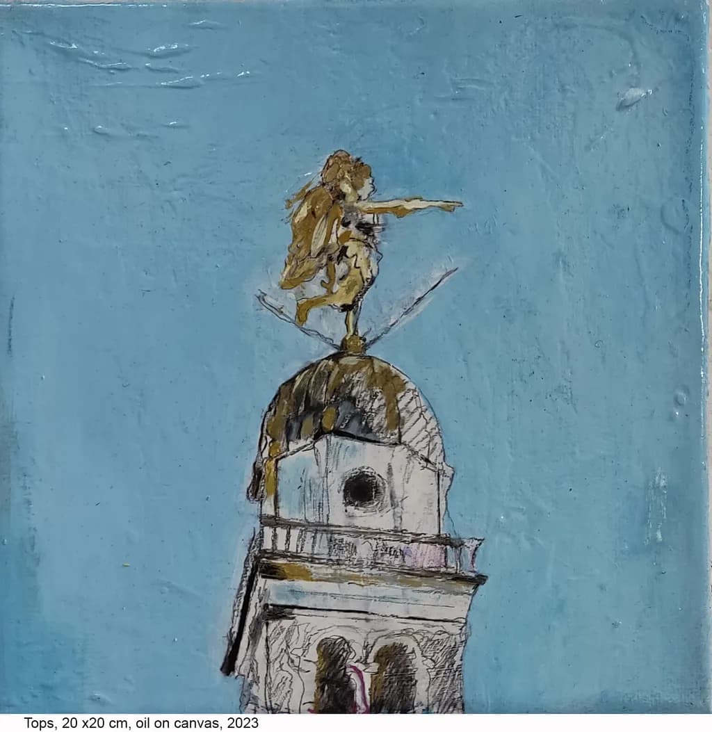 Angel atop Tower