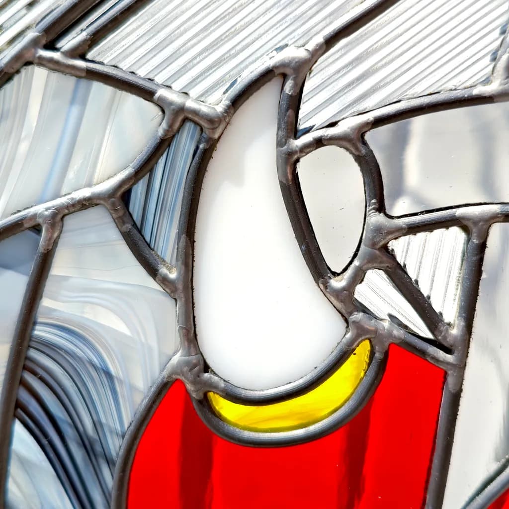 Abstract Stained Glass Segments