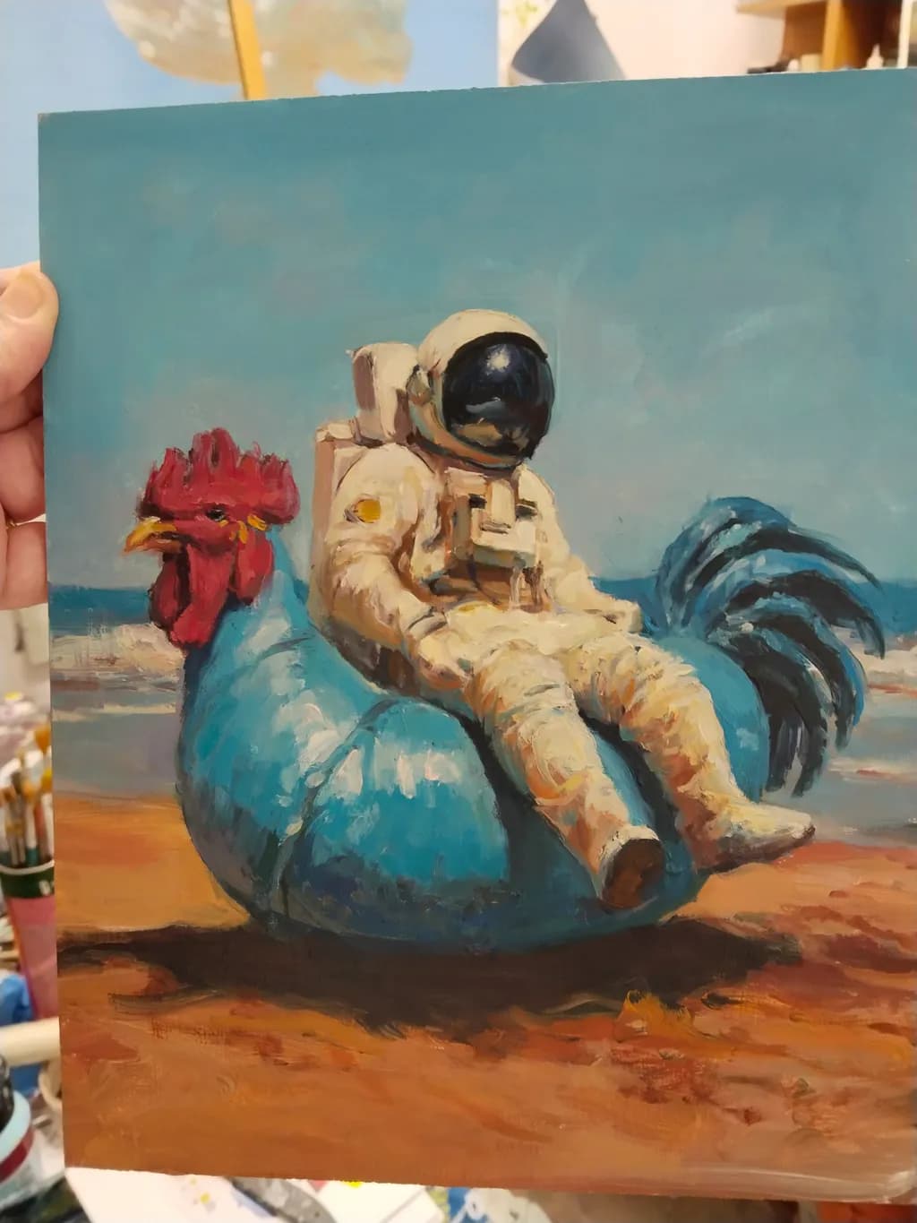 Space Voyager on Rooster Float